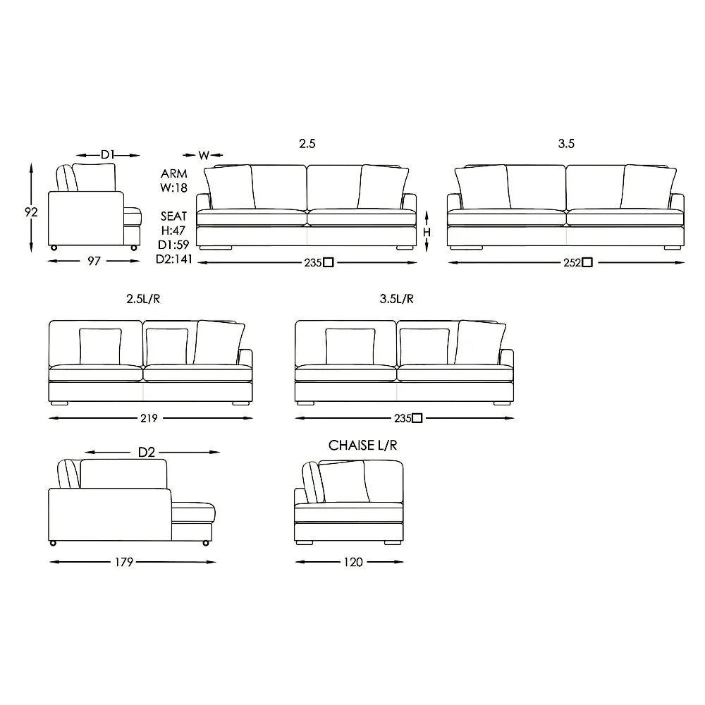 Moran Furniture Treviso Sofa