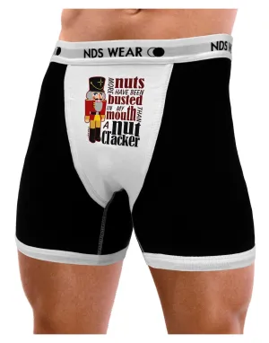 More Nuts Busted - My Mouth Mens Boxer Brief Underwear by NDS Wear