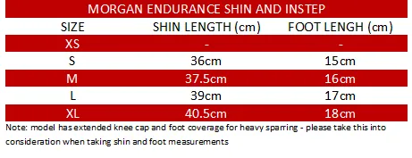 Morgan Endurance Pro Shin And Instep