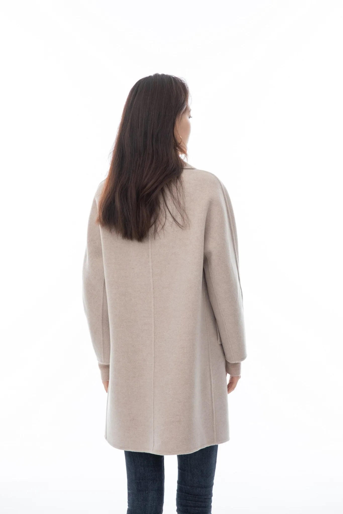 Morganite Wool Short Overcoats