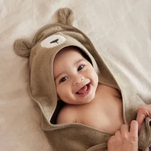 Mori Hooded Bear Baby Bath Towel