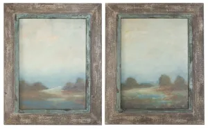 Morning Vistas Framed Art, S/2