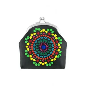 Moroccan Embroidered Coin Purse - Assorted colours