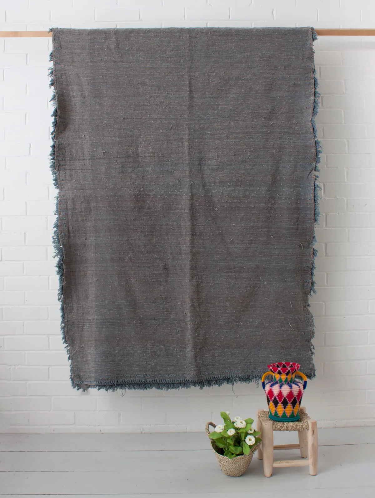 Moroccan Handira Blanket No. 128