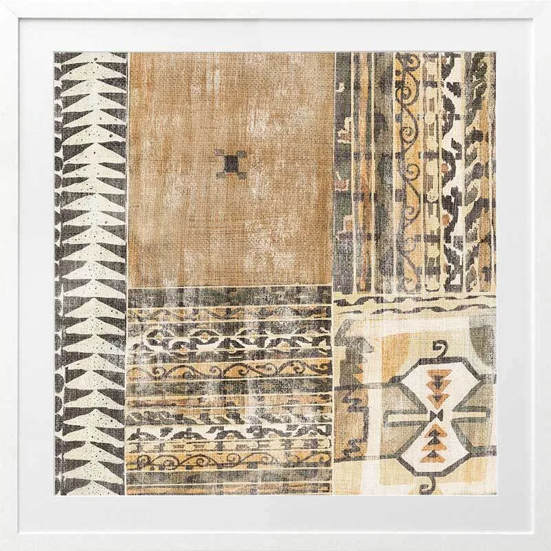 Moroccan Tapestry I Framed Art Print