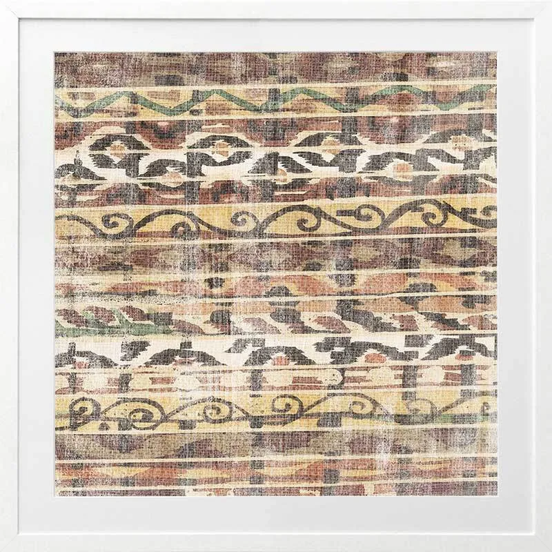 Moroccan Tapestry II Framed Art Print