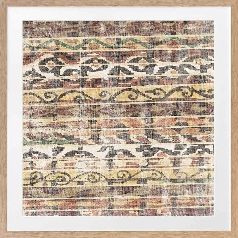 Moroccan Tapestry II Framed Art Print