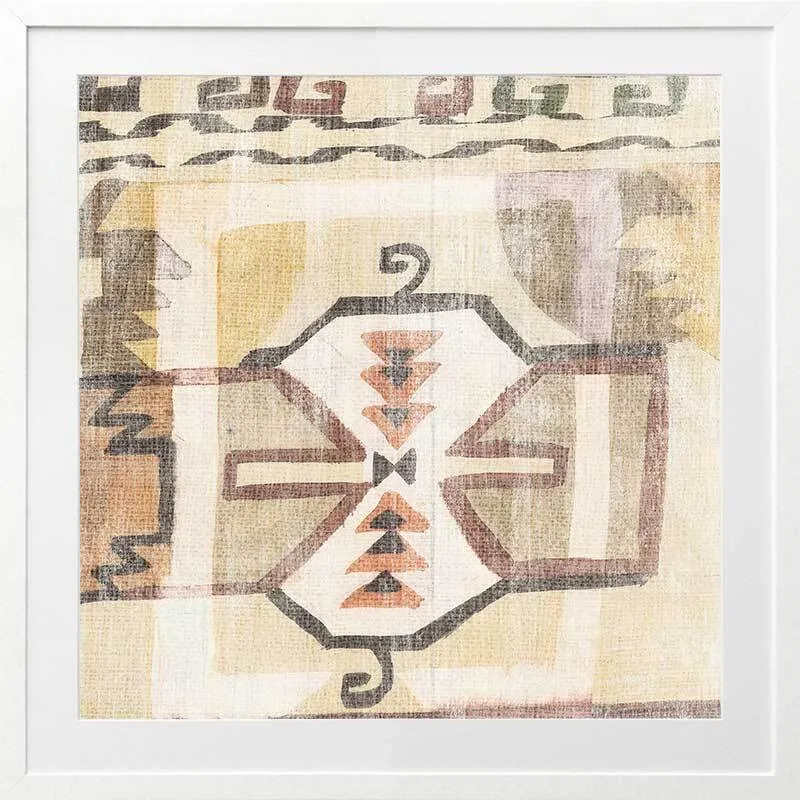 Moroccan Tapestry III Framed Art Print