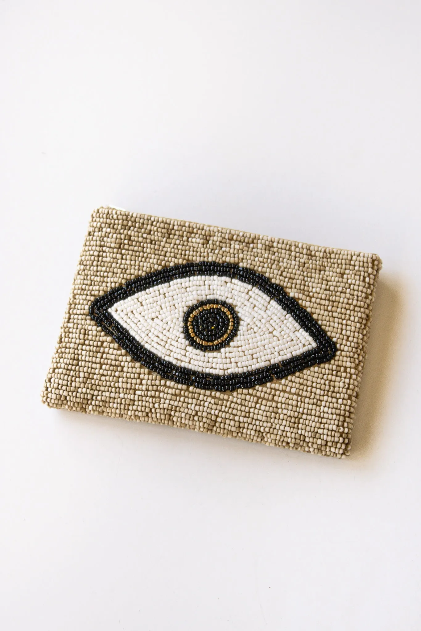 Mosaic Beaded Coin Bag