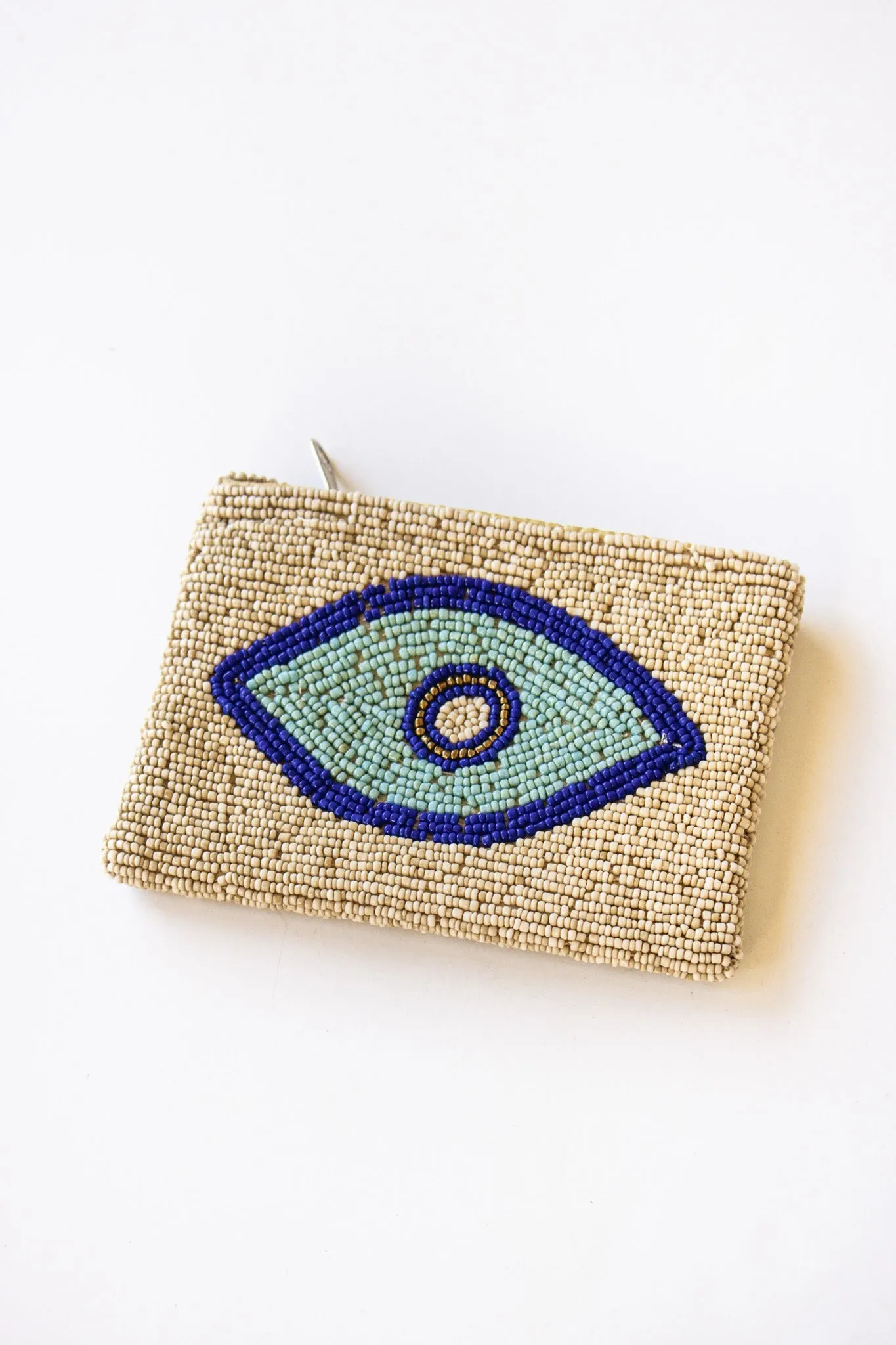 Mosaic Beaded Coin Bag