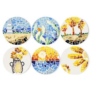 Mosaic Collection 2 - Paint by Numbers Placemats