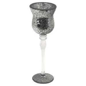 Mosaic Glass Candle Holder - GM46b