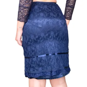 Moschino 90's lace pencil skirt