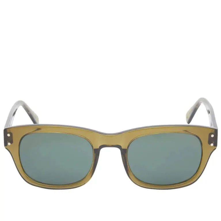 Moscot Nebb sunglasses, green/gray