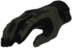 Motorcycle gloves X-Enduro Acerbis, black/green