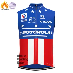 MOTOROLA Fleece Retro Cycling Vest