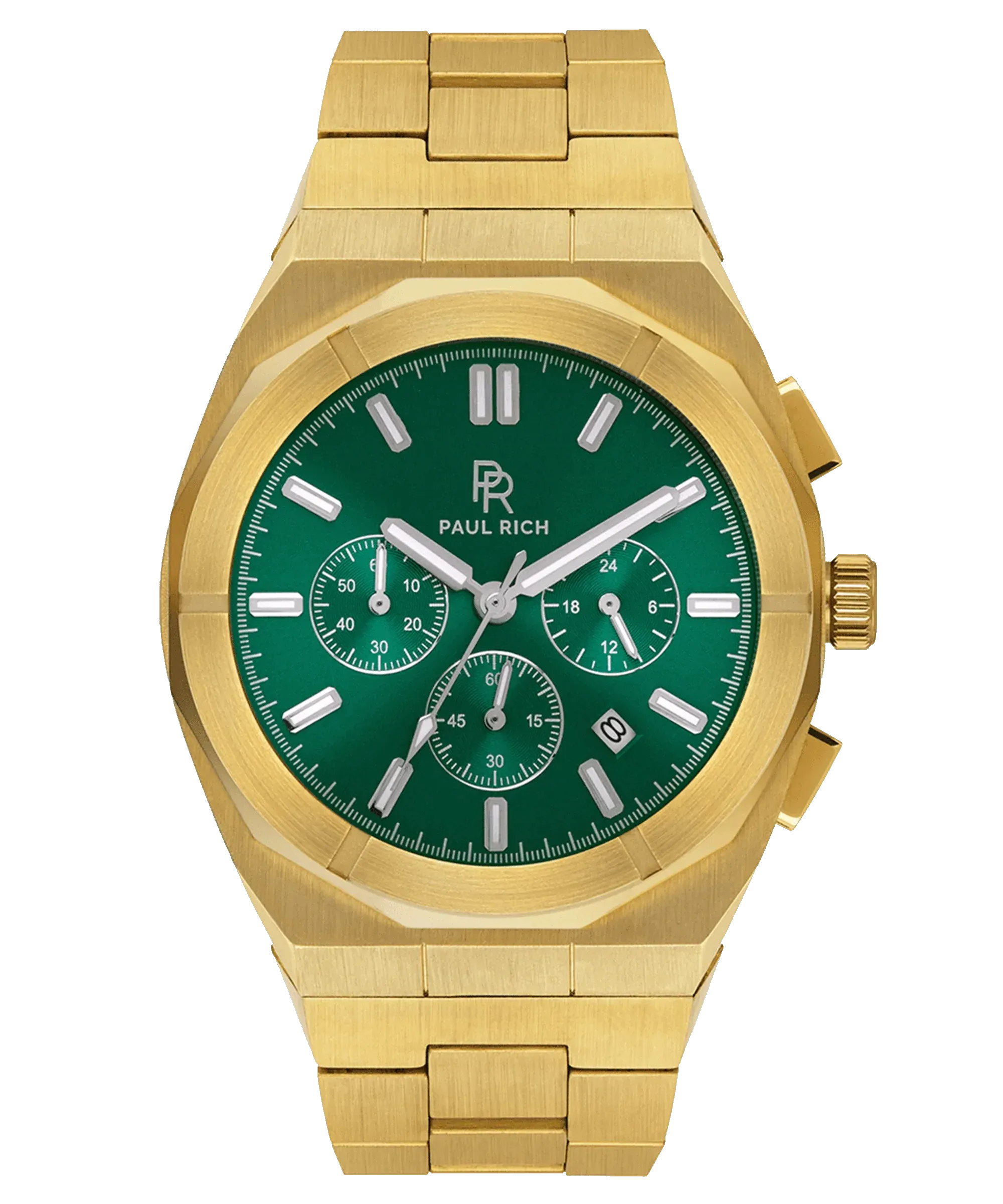 Motorsport Green Gold Steel