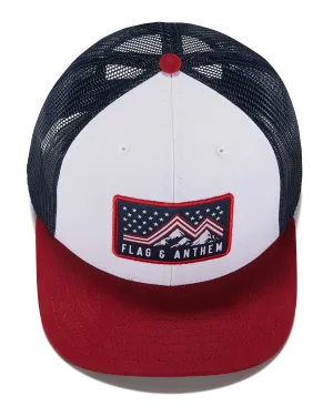 MOUNTAIN & STARS TRUCKER HAT