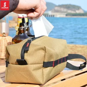 Mountain customer outdoor DuPont paper tissue box waterproof storage bag Nordic simple ins home camping storage bag