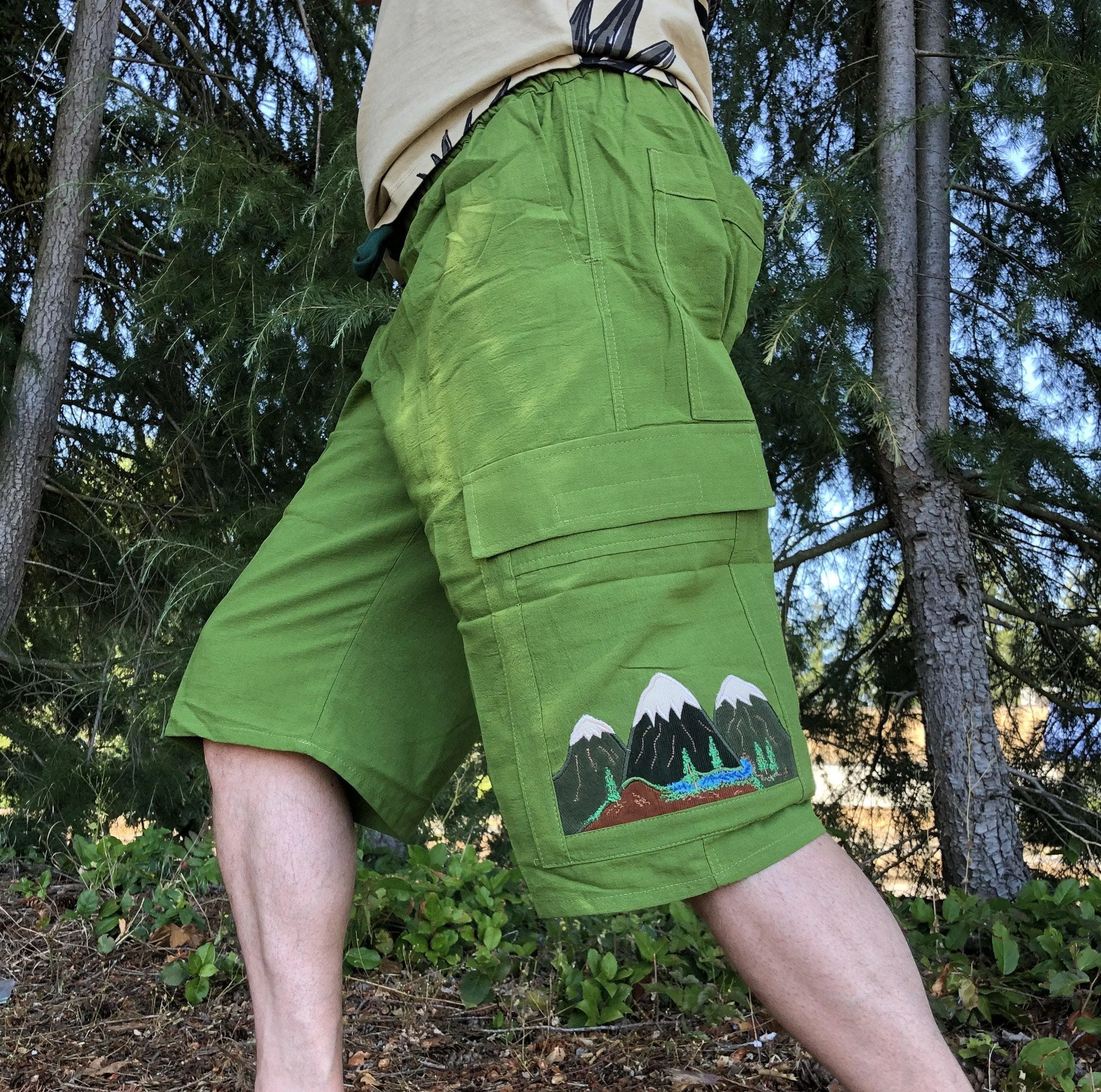 Mountain Man Cargo Shorts