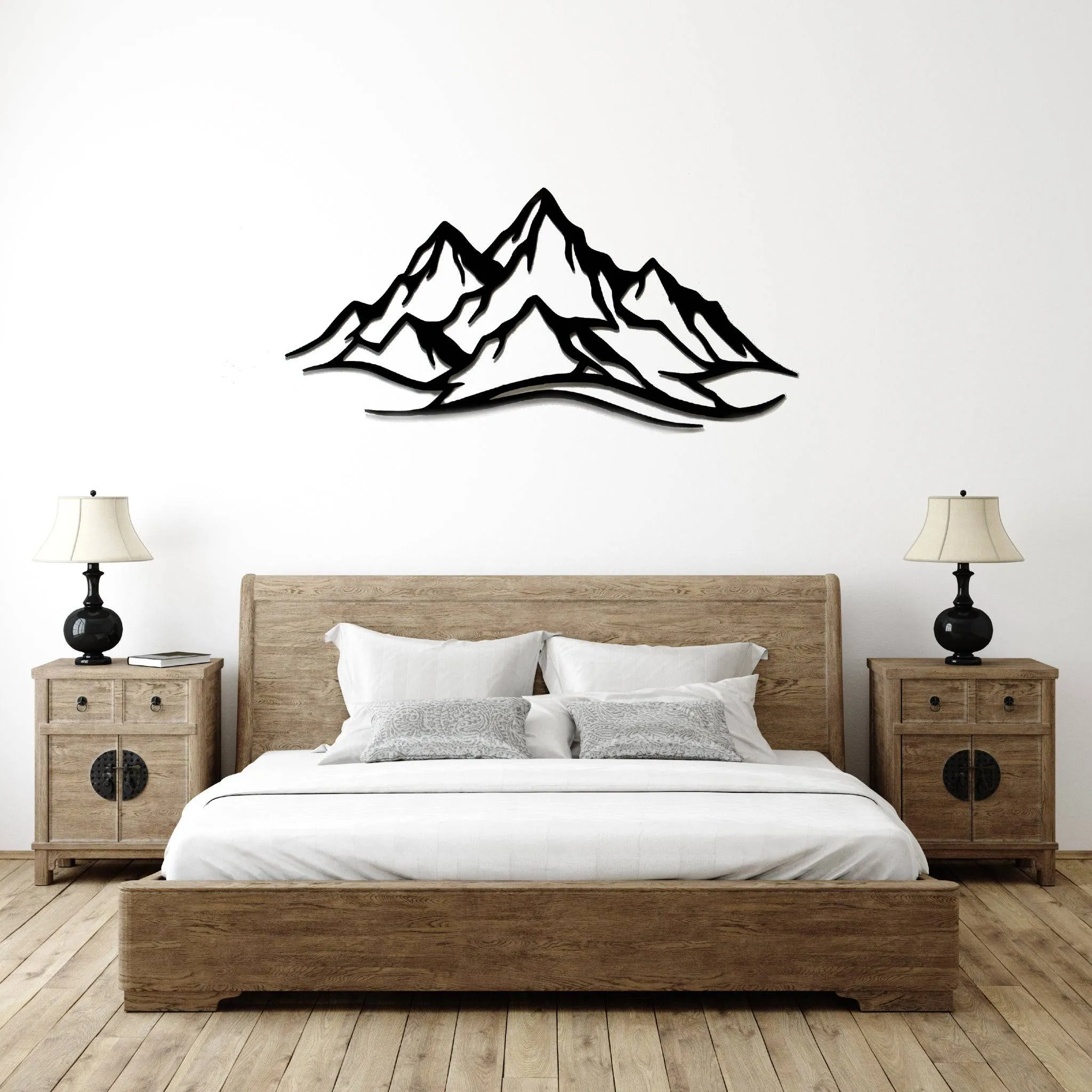 Mountain Range - Metal Wall Art