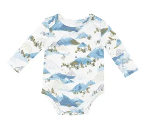 Mountains Long Sleeve Bamboo Bodysuit