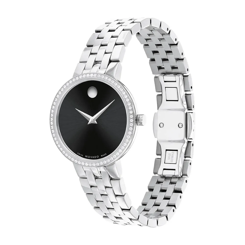 Movado Museum Classic Diamond Women's Watch 0607814