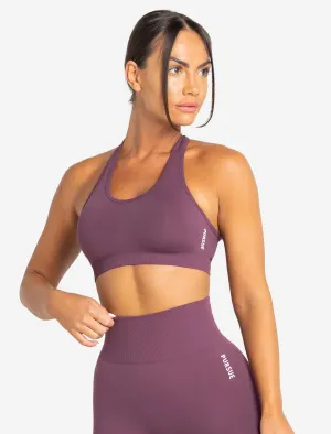 Move Seamless Sports Bra - Plum