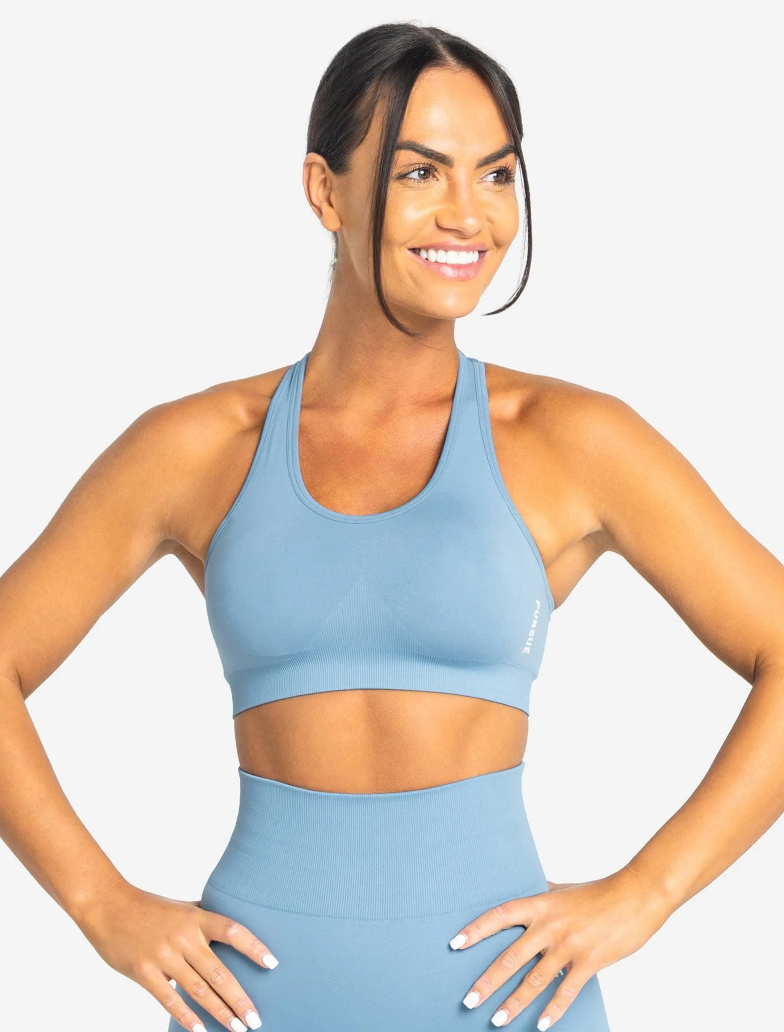 Move Seamless Sports Bra - Sky Blue