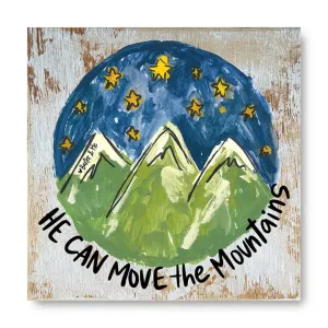 Move The Mountains - Wrapped Canvas