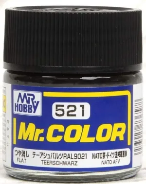 Mr. Hobby C521 Mr. Color Teerschwarz Lacquer Paint 10ml