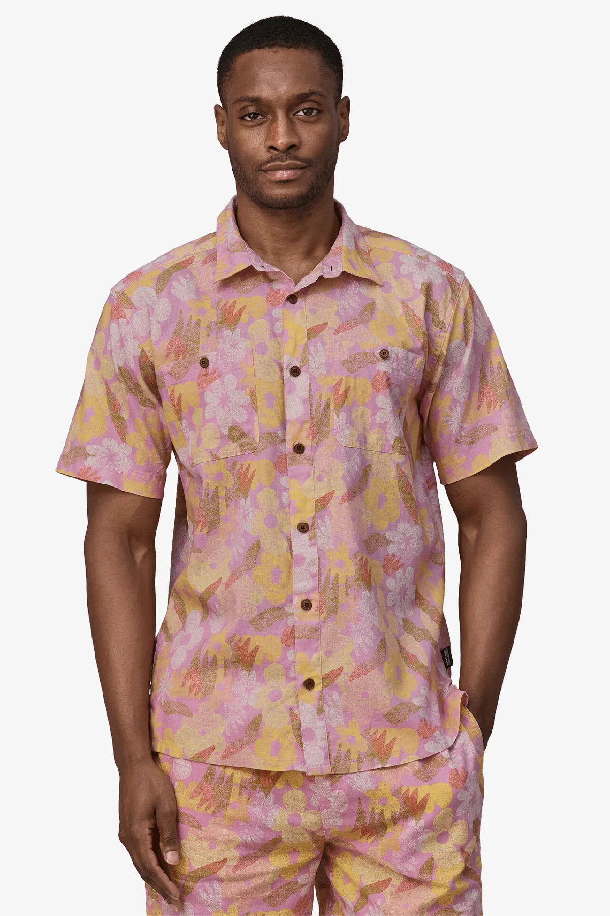 M's Back Step Shirt - Channeling Spring: Milkweed Mauve