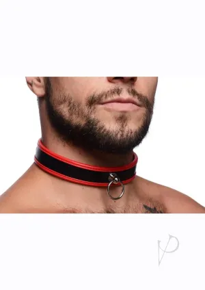 Ms Black and Red Collar W/o Ring