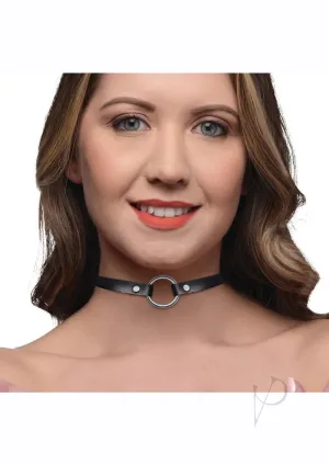 Ms Silver Ring Slim Choker