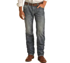 MSP3577 - Rock&Roll Denim Men's Regular Fit Stackable Bootcut Jean