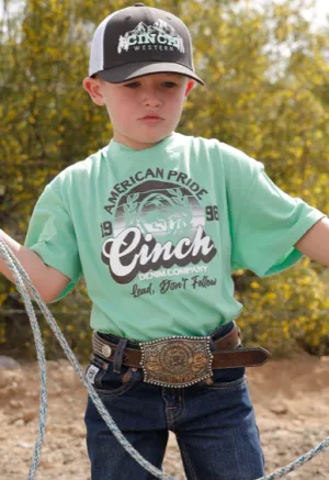 MTT7670128- Cinch toddler Tee- Slm Green