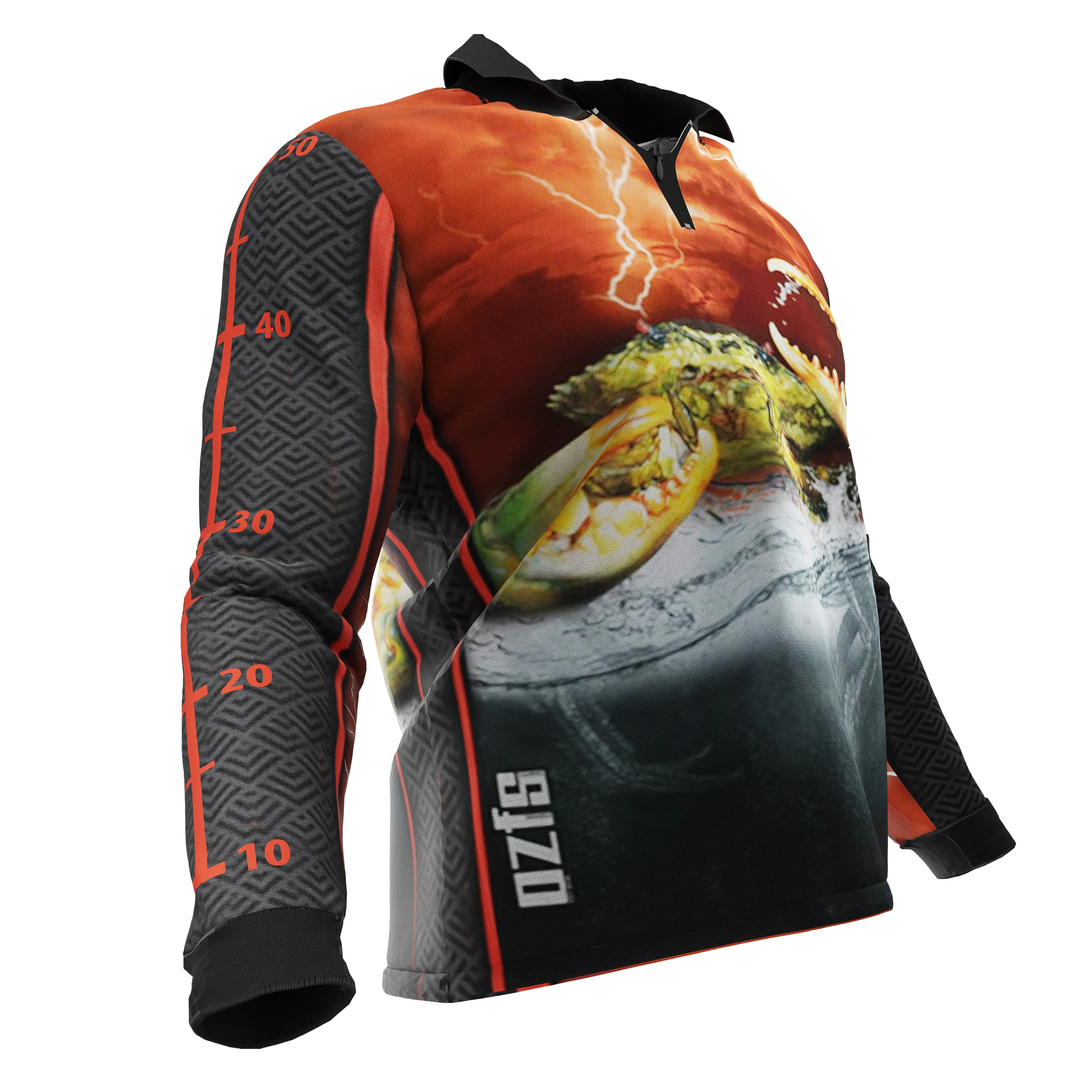 Mud Crab Clawsome Fishing Shirt - Quick Dry & UV Rated