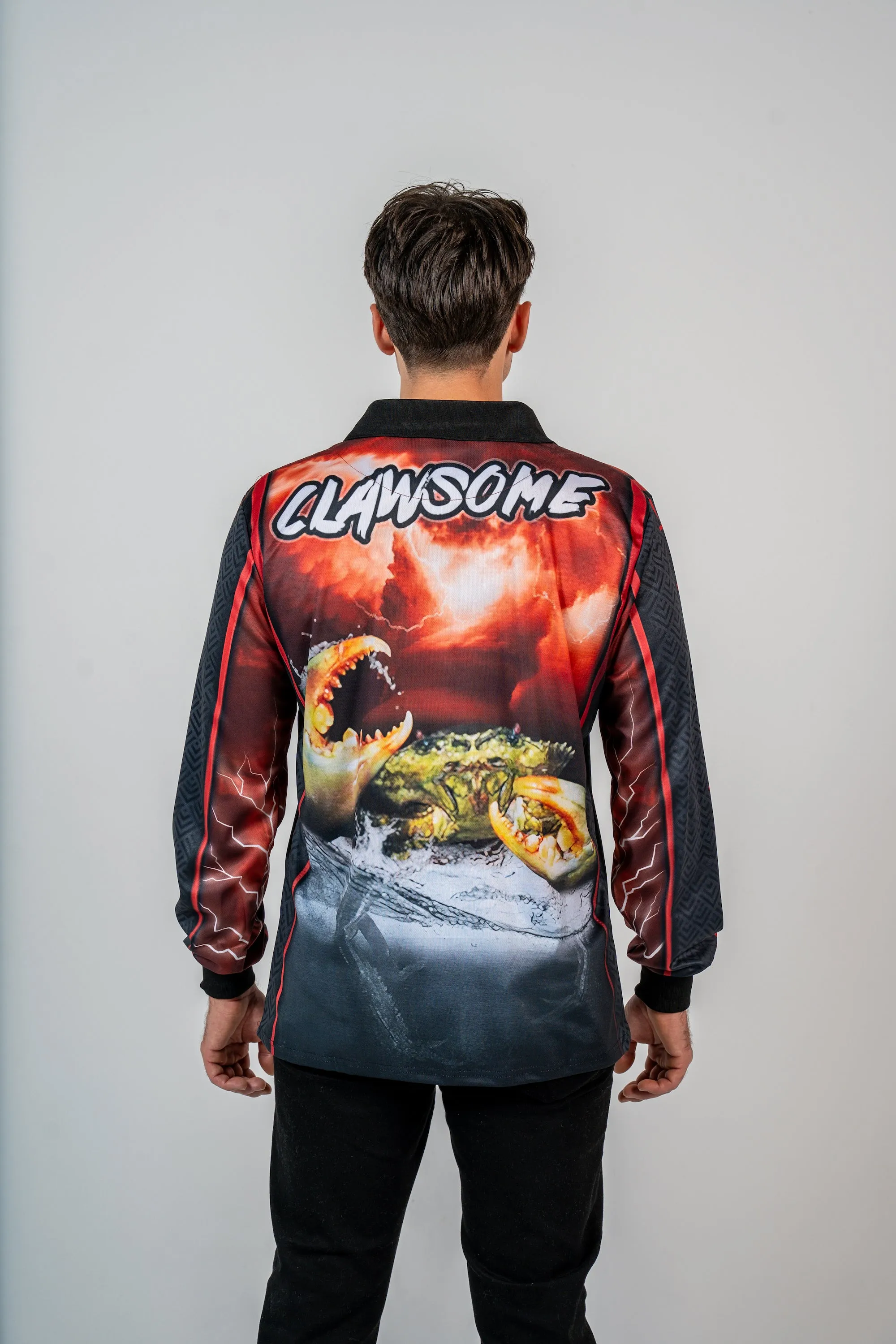 Mud Crab Clawsome Fishing Shirt - Quick Dry & UV Rated