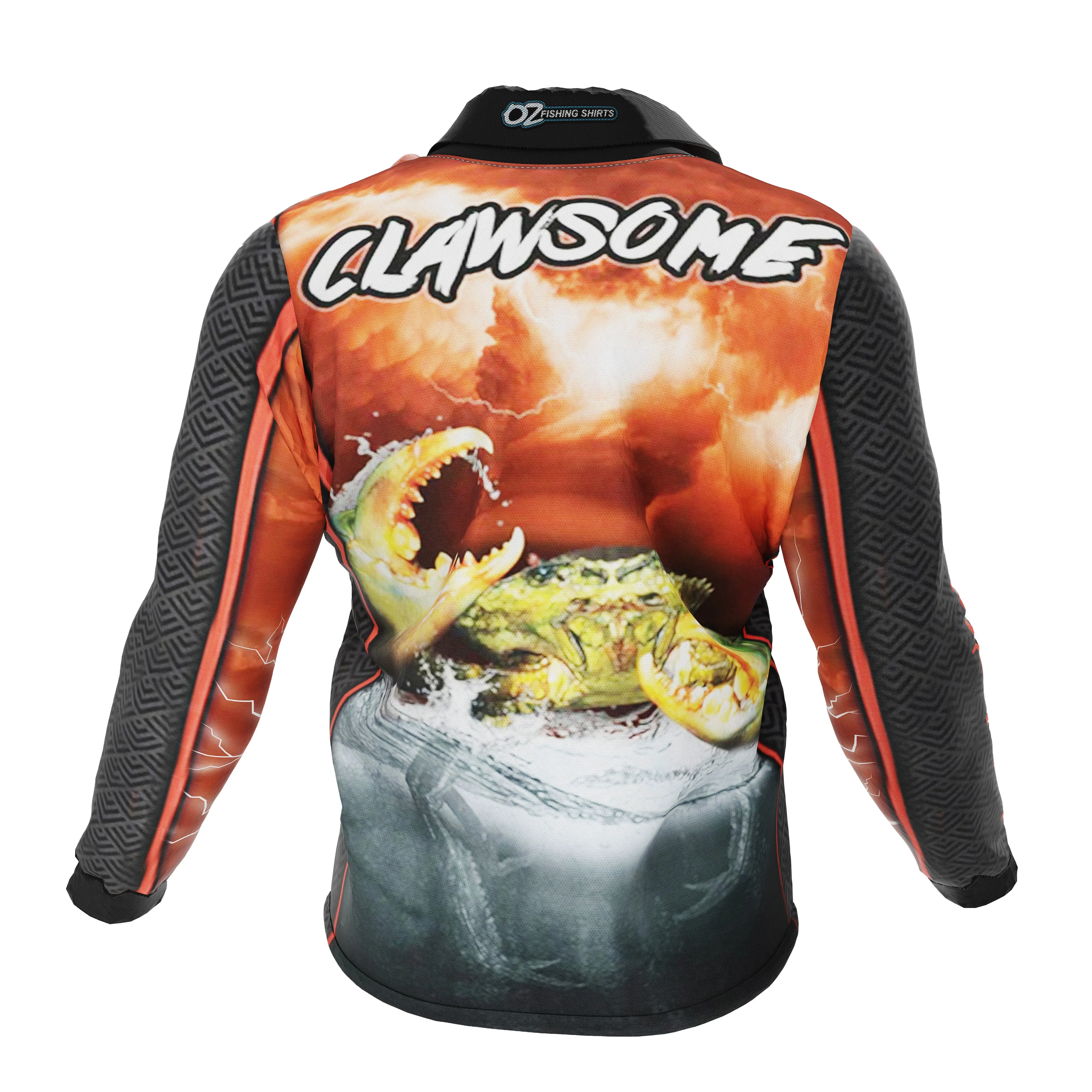 Mud Crab Clawsome Fishing Shirt - Quick Dry & UV Rated