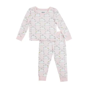 MUD Pink Bunny Pj Set