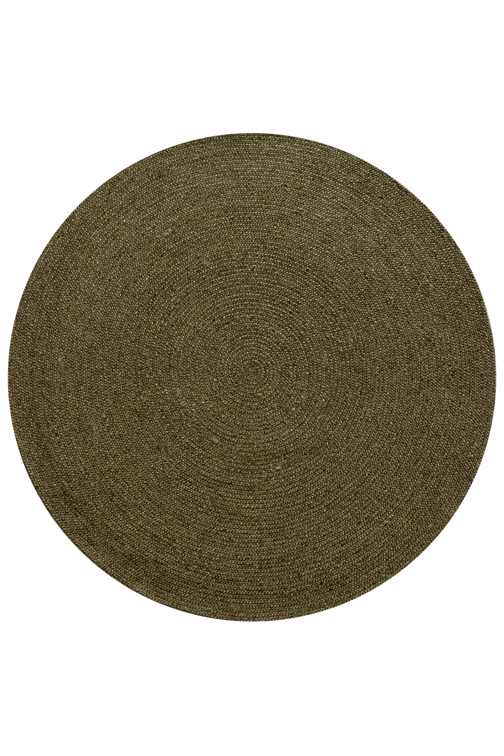 Mulberi Tairua 180 cm Wool Round Rug - Moss Green