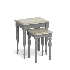 Mulsanne Grey Nest of Tables