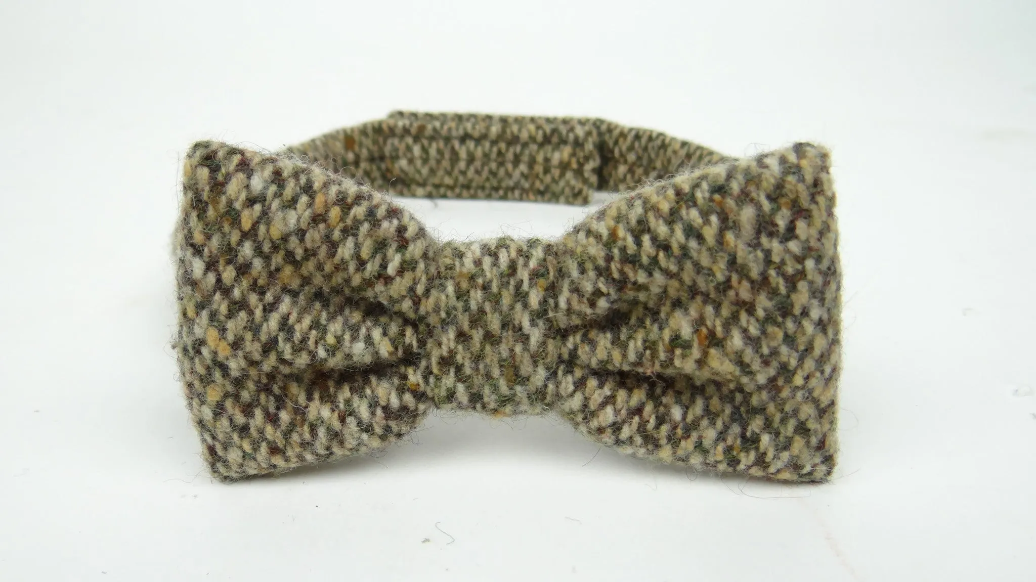 Multi Brown Wool Tie