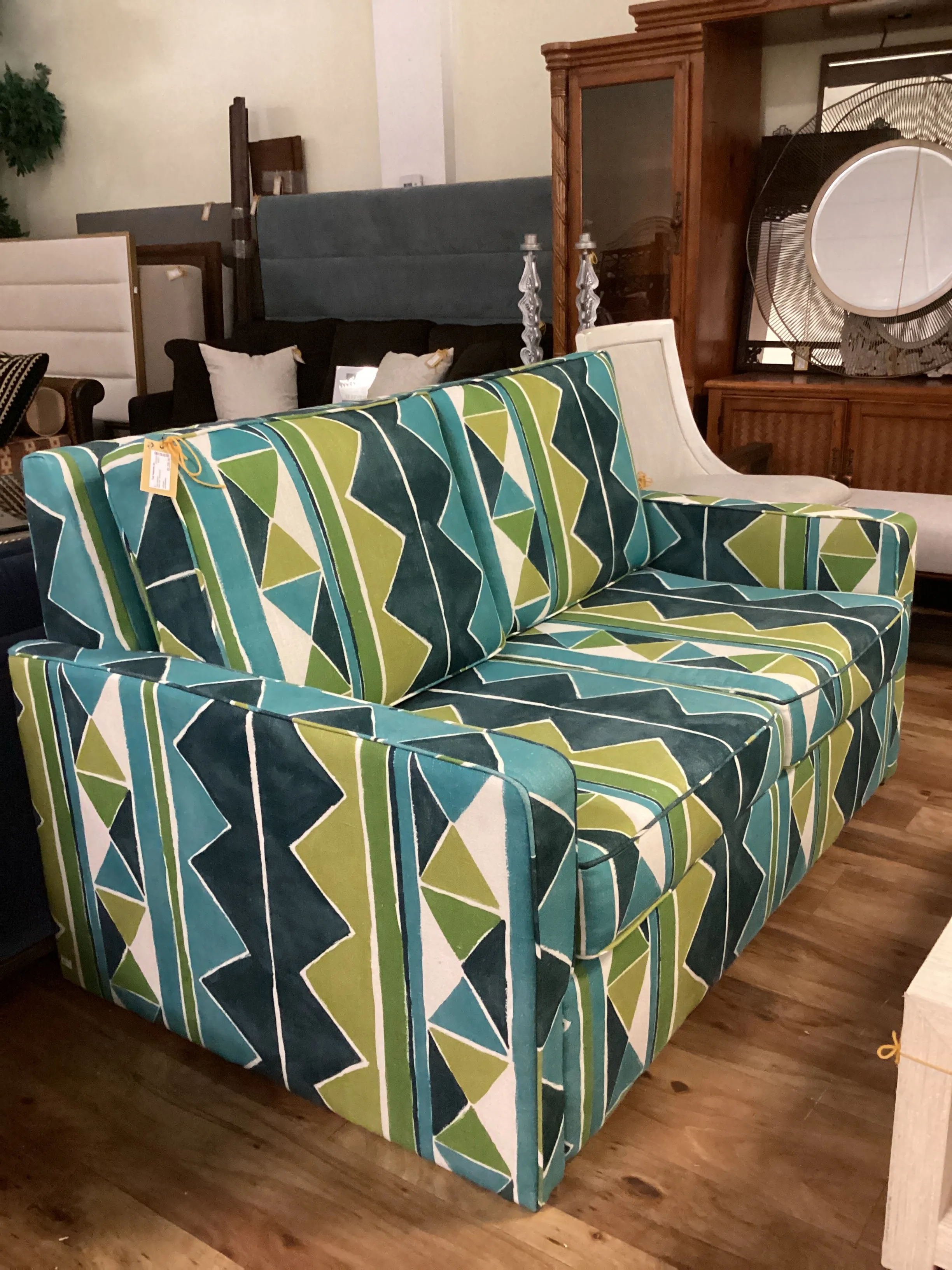 Multi Color Lee Industries Sleeper Sofa