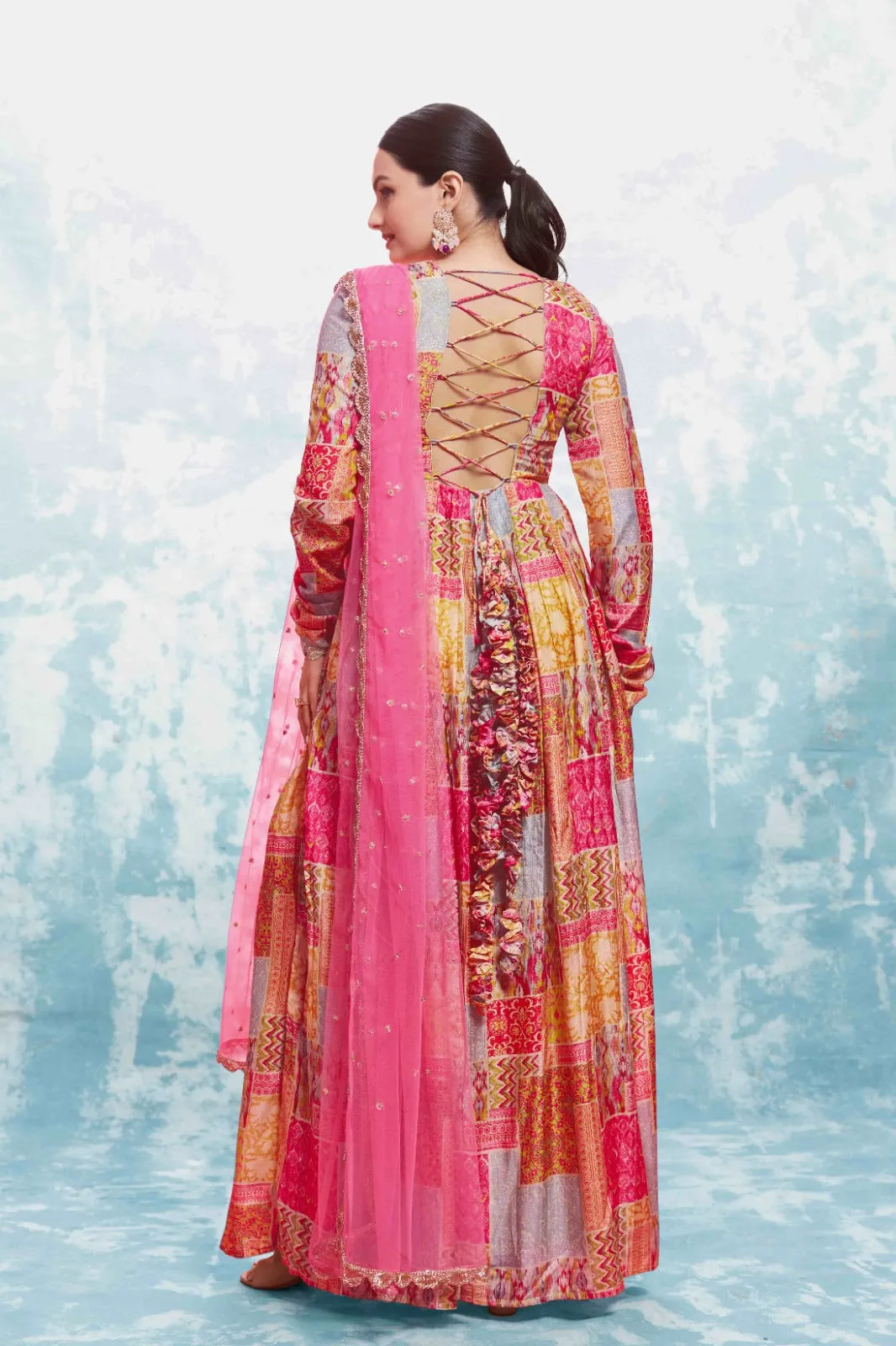 Multi-Color Muslin Printed & Embroidered Suit Set | Fully Stitched & Ready to Wear