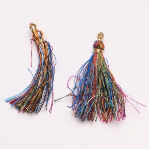 Multi-Color Tiered Tassel - 1 Piece