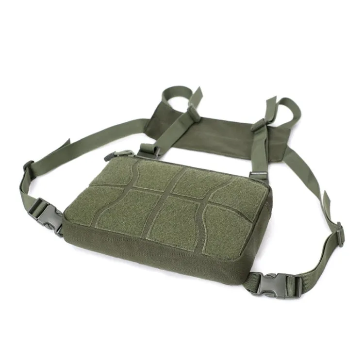 Multi-functional Chest Bag for Outdoor Sports Portable Storage Backpack(Army Green)