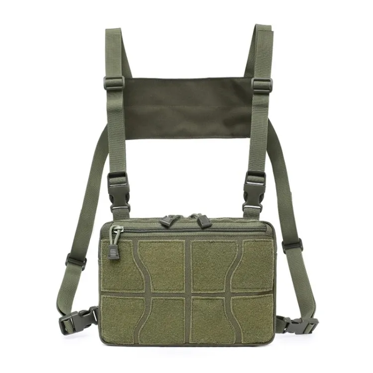 Multi-functional Chest Bag for Outdoor Sports Portable Storage Backpack(Army Green)