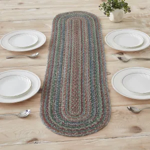 Multi Jute Oval Runner 12x48