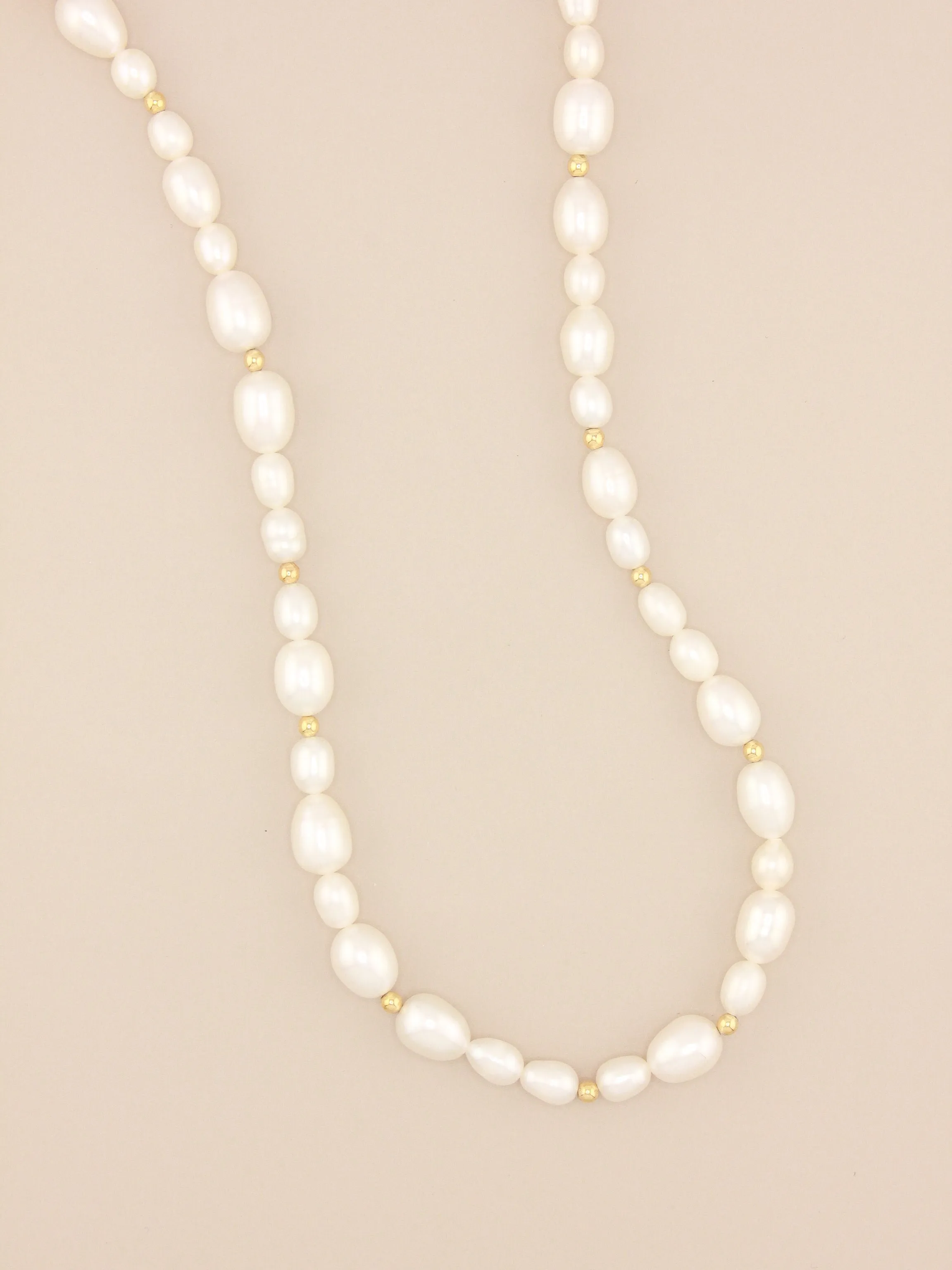 Multi Pearl Sailboat Necklace